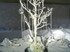 crystal tree with starlight background